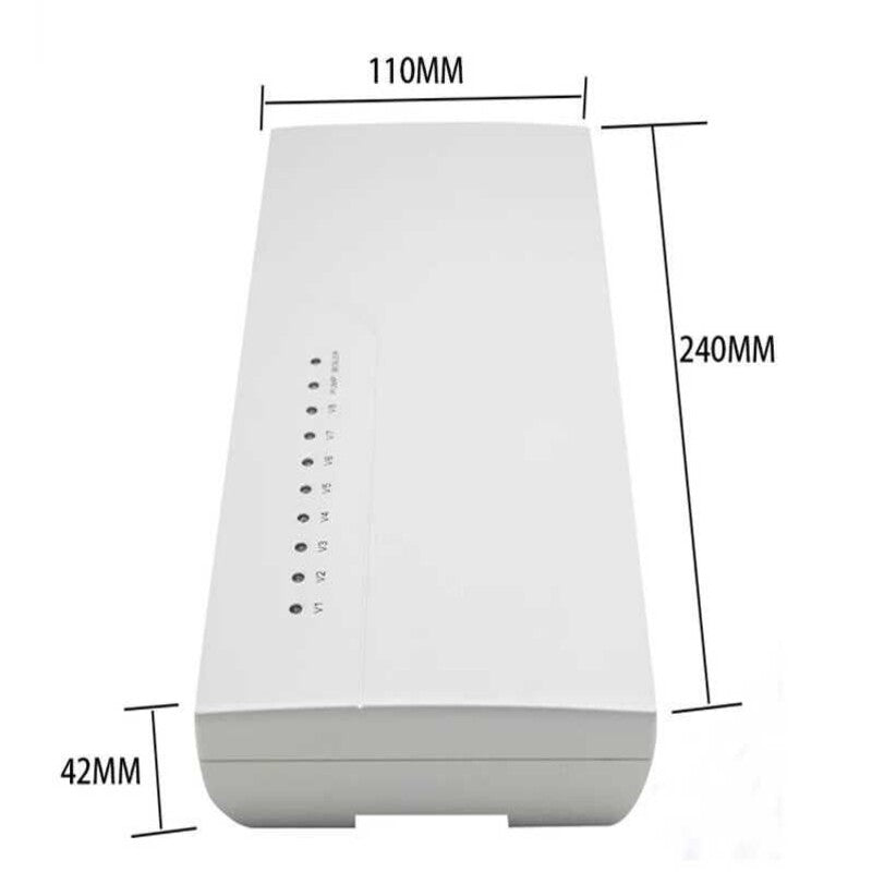 Centru comanda incalzire pardoseala wireless 8 zone CCT-10-X