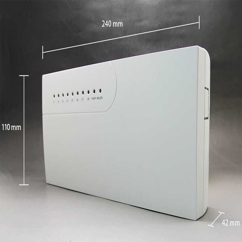 Centru comanda incalzire pardoseala wireless 8 zone CCT-10-X