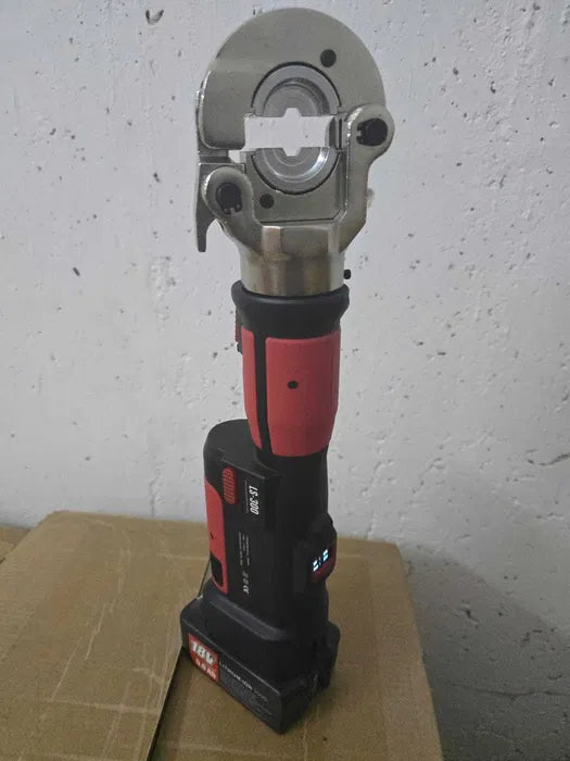 LS-300 Masina sertizat conectori cabluri Cu/AL, 300mmp, 2 baterii 5AH