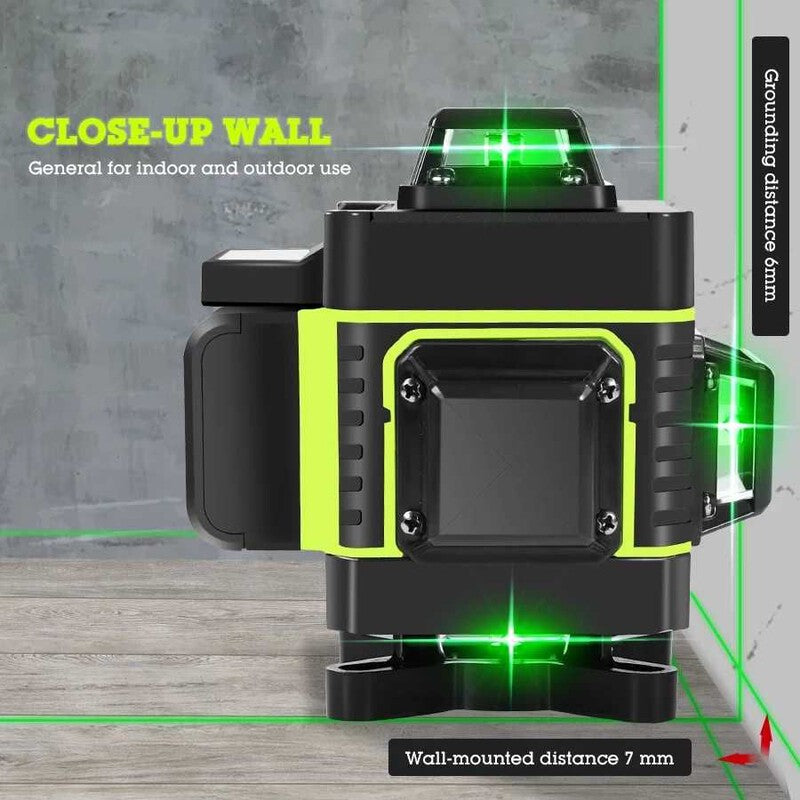 Nivela laser HILDA PULSE 4D 16 linii 2 baterii (funct. cu detector)