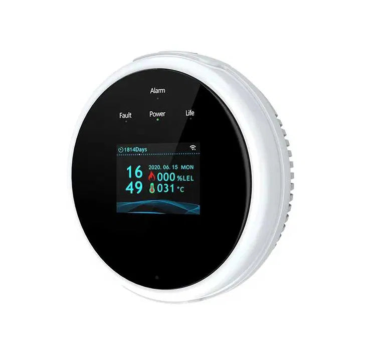 Senzor smart /detector gaz Wi-Fi, pt gaze multiple, alarma temperatura