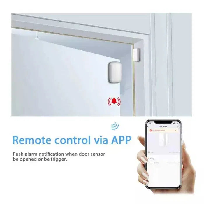 Senzor usa/fereastra Tuya Zigbee CEL MAI MIC senzor pe piata