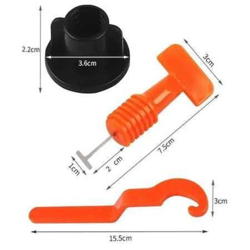 Tije/spatiere inox refolosibile pentru gresie / faianta
